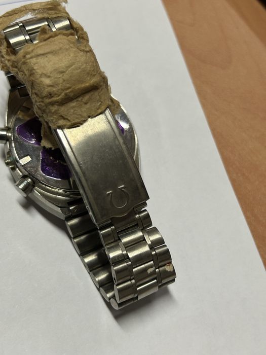 Caixa e bracelete Omega