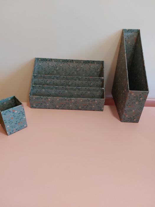 Conjunto de arrumação para secretária