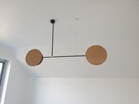 Lampa wisząca MINIMAL Nowodvorski - drewniana