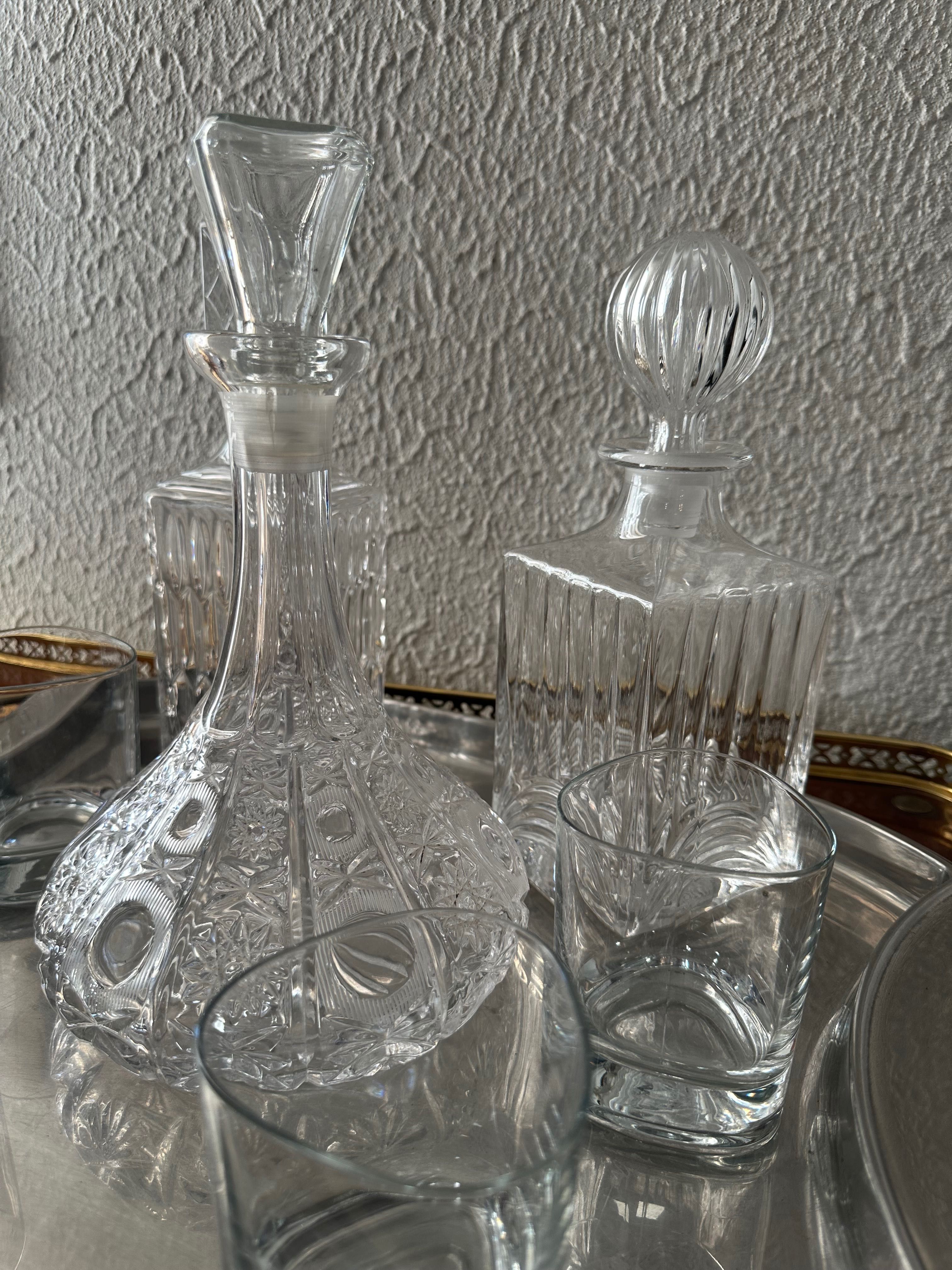 Garrafas de Cristal