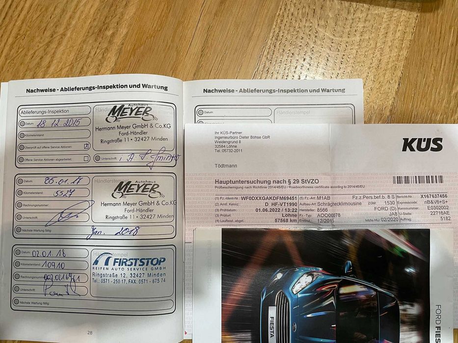 FORD FIESTA 1.25 16v # 12.2015_82 000 KM_ OPŁACONY_ KLIMA _ BEZ RDZY !