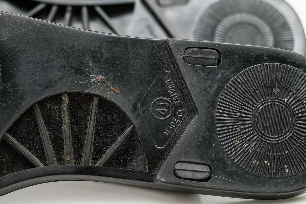 Klapki japonki gumowe, rozmiar 41