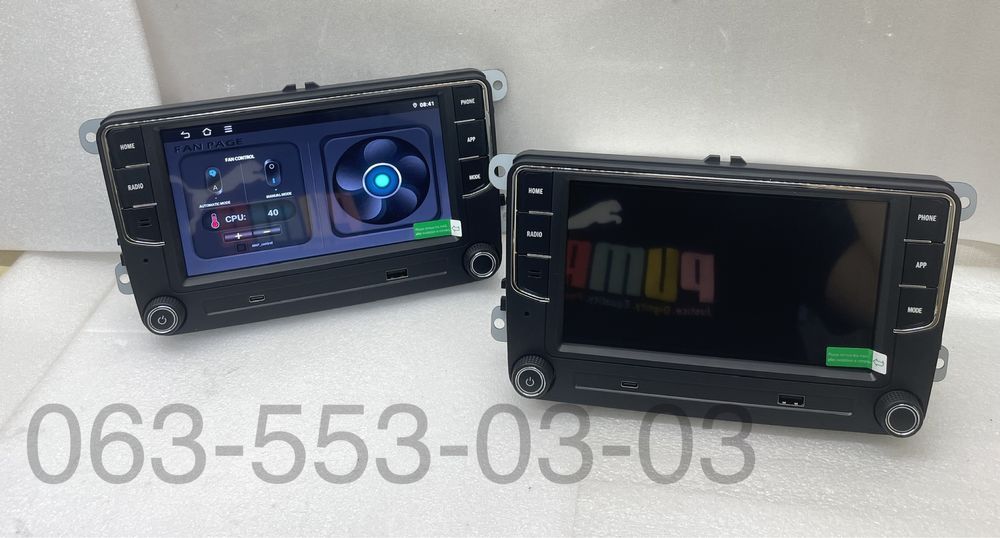 Volkswagen магнитола (как RCD RNS) Мощная 4/64Gb CarPlay DSP Качество!