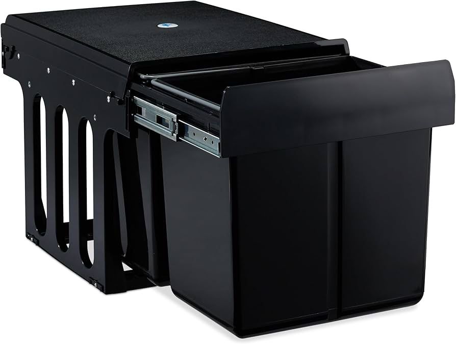 Relaxdays kosz na śmieci do zabudowy 2 x 15 l