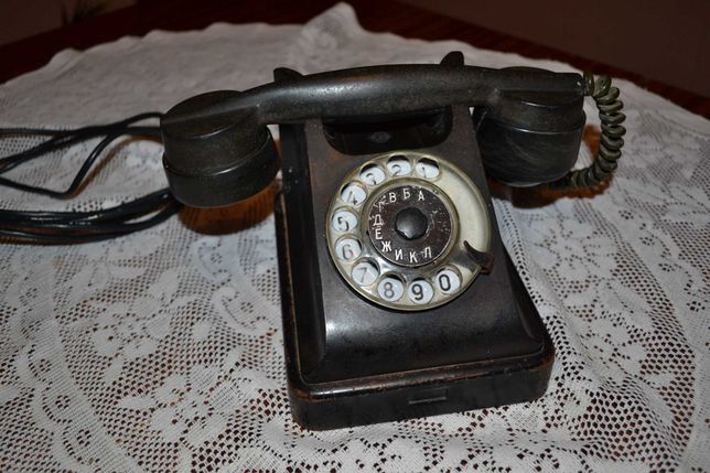 Карболитовый Телефон Латвия СССР