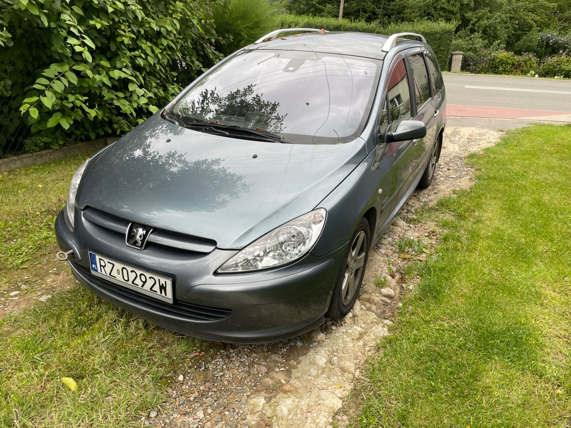 Peugeot 307 SW, 2.0 HDi, 2004 rok. 136KM, uszkodzony.
