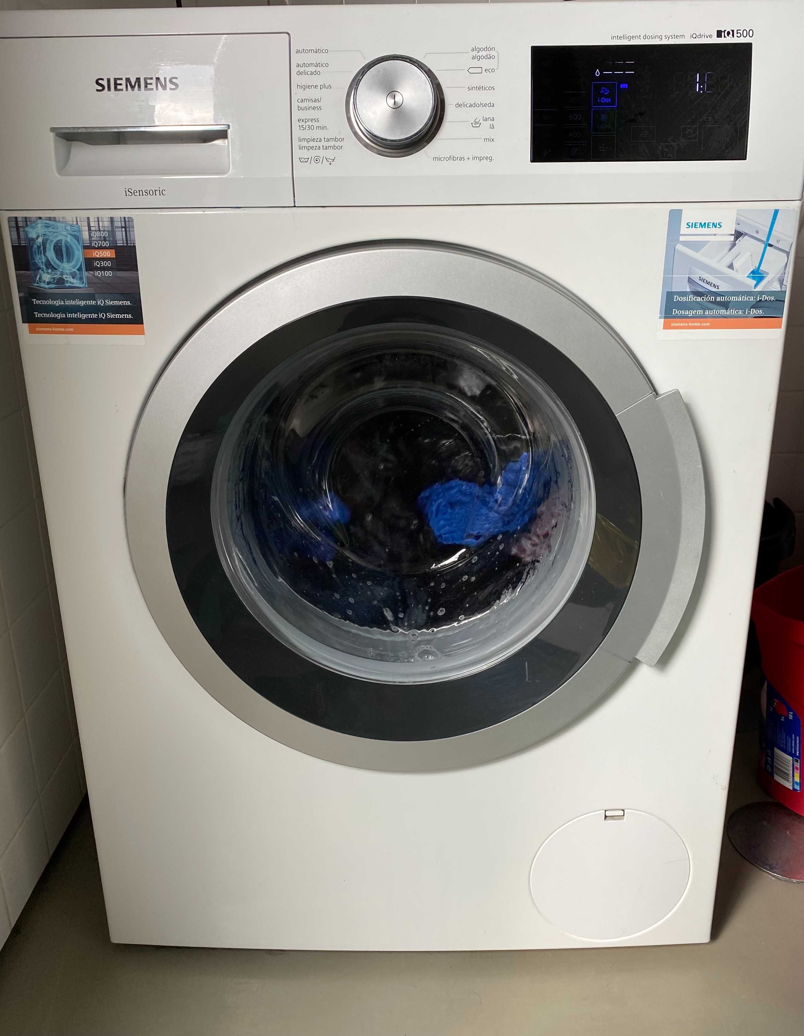 Máquina de Lavar Roupa SIEMENS IQ500 - Usada