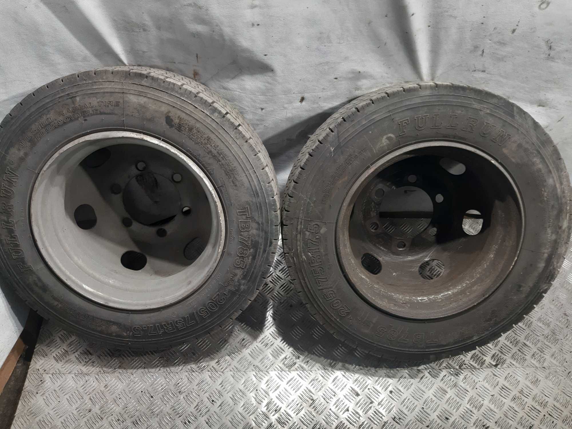 KOŁA FELGI 2x OPONY FULLRUN TB785 205/75 R17.5 2017r