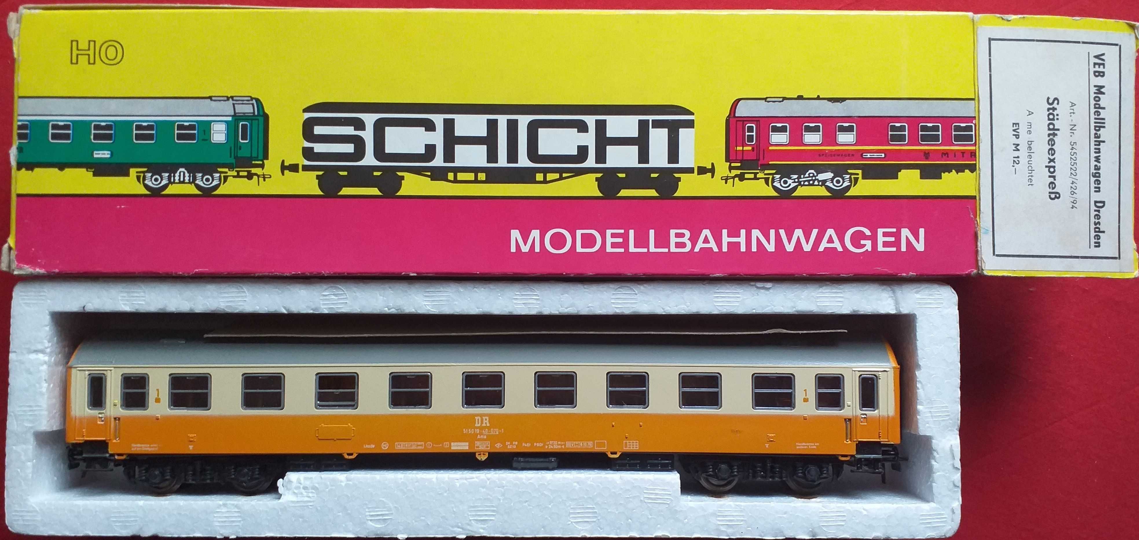 Schicht - Städteexpress 1 kl. DR, H0