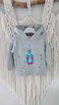 Lief! Bluza typu kangurek roz.74