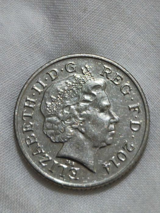 Moeda, Grã-Bretanha, 10 Pence

Bom estado geral