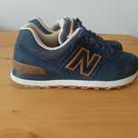 Buty New Balance 574 granatowo-brązowe