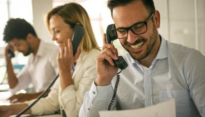 Telefon Stacjonarny Komórka z Wyświetlaczem Prosty Intuicyjny NOWY