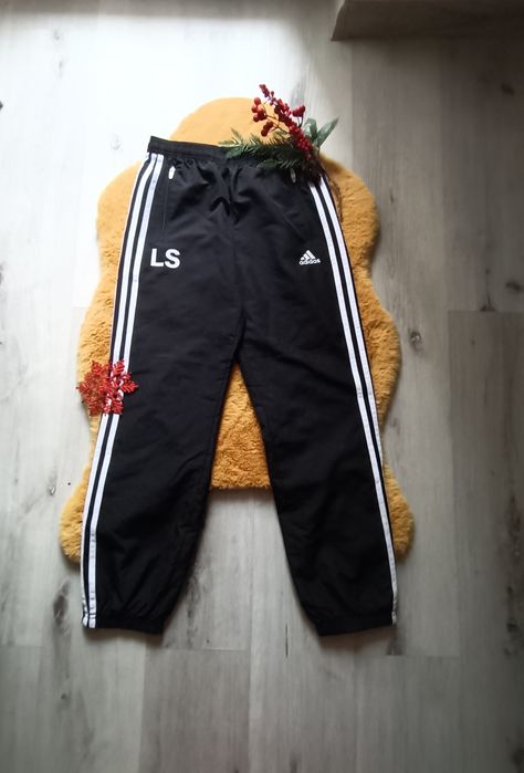 Ocieplane spodnie spodnie sportowe Adidas rozm 152