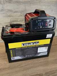 Акумуляторна батарея LiitoKala LiFePO4 12V 200Ah +ЗАРЯДКА