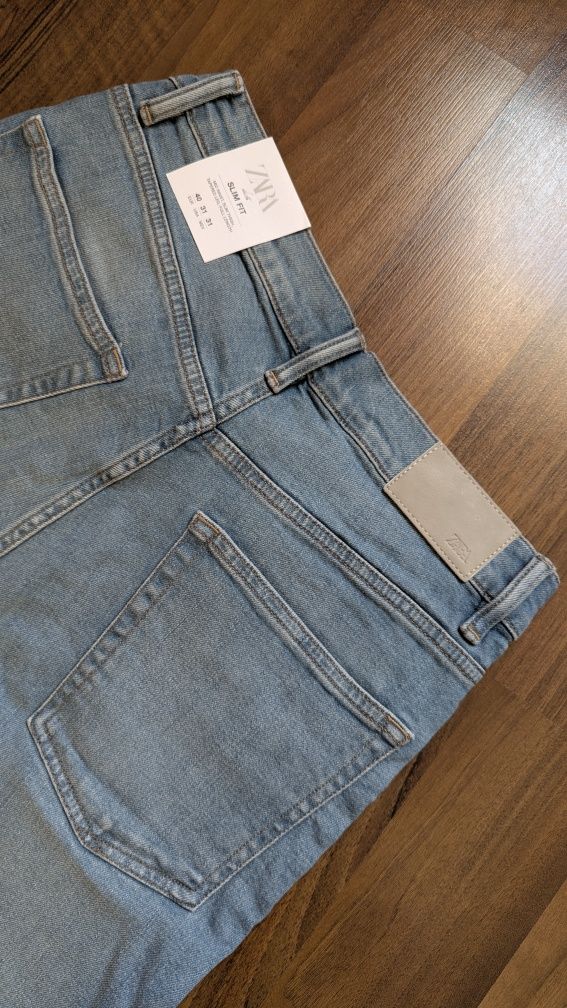Джинси чоловічі zara slim fit  eur40