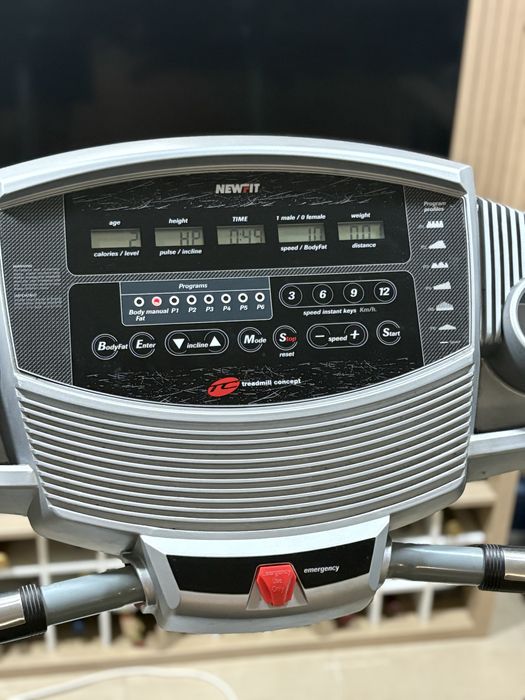 Passadeira treadmill newfit c/inclinacao