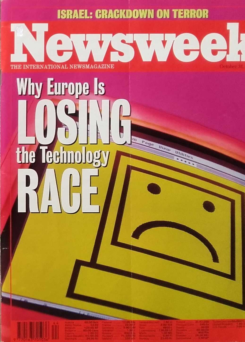 Revistas Newsweek de 1994