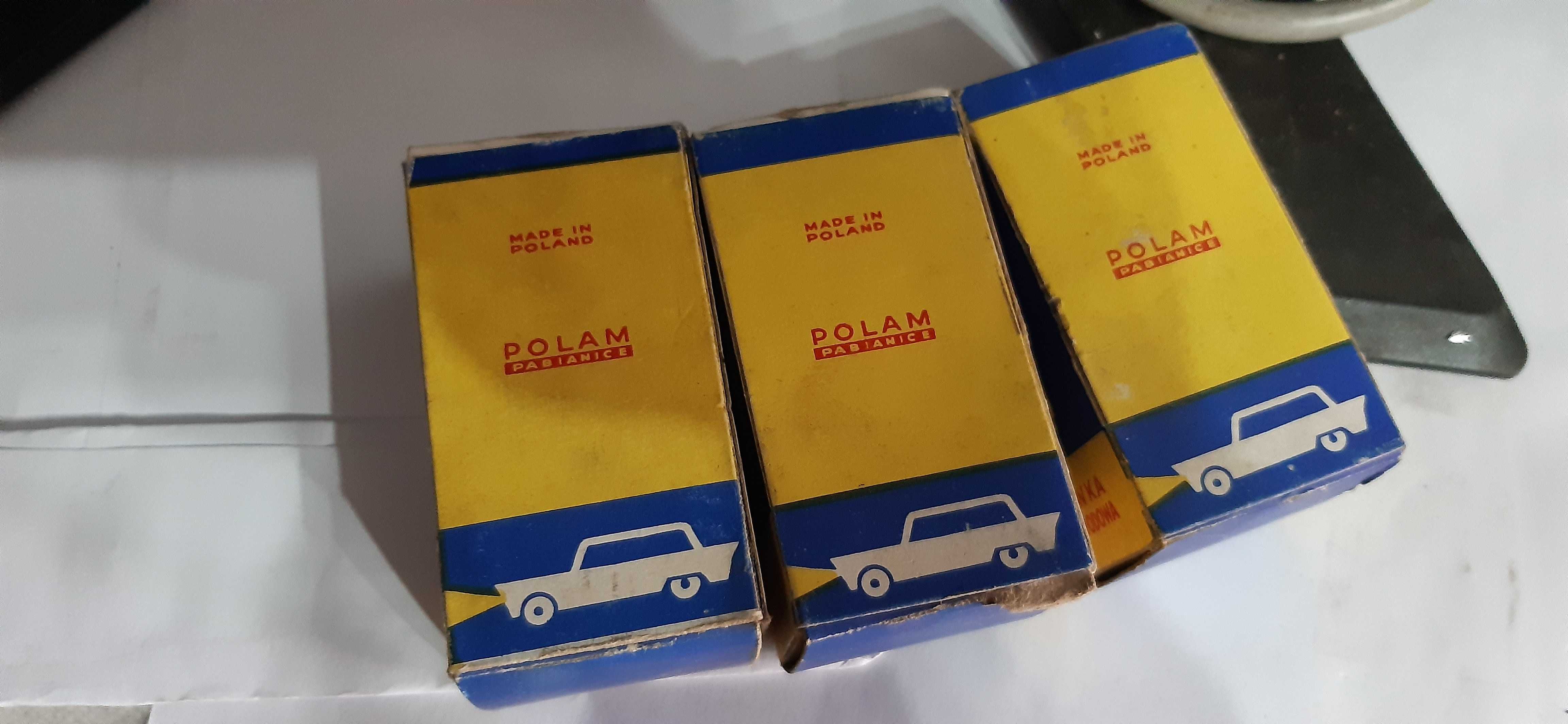 3 stare  nieużywane żarówki polam pabianice dla kolekcjonerów prl