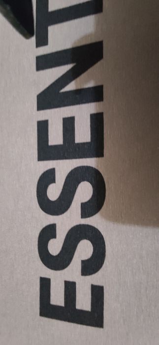 Koszulka t-shirt kawowy Essentials fear od god z bawełny