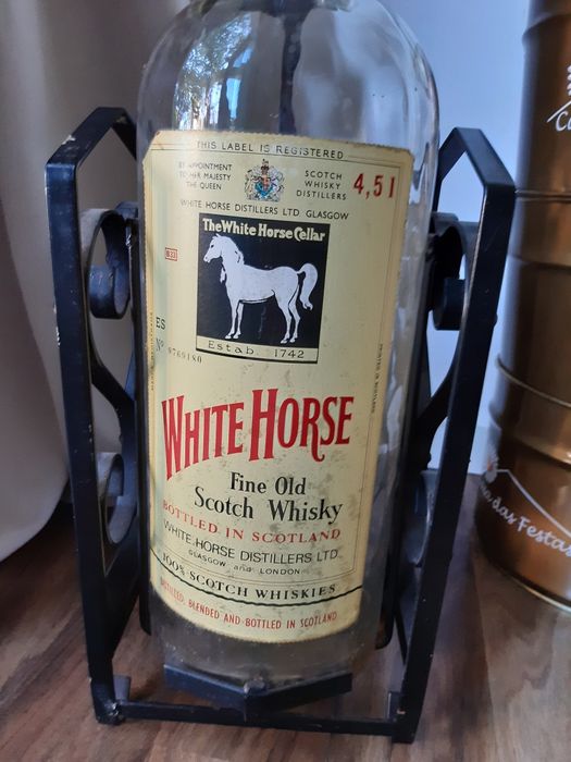 Garrafa de vidro grande 4,5L