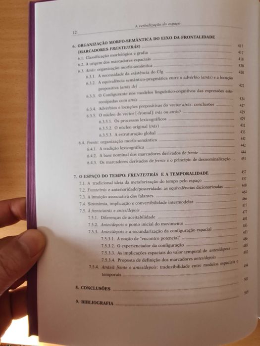 Livro "A Verbalização do Espaço" de José Teixeira