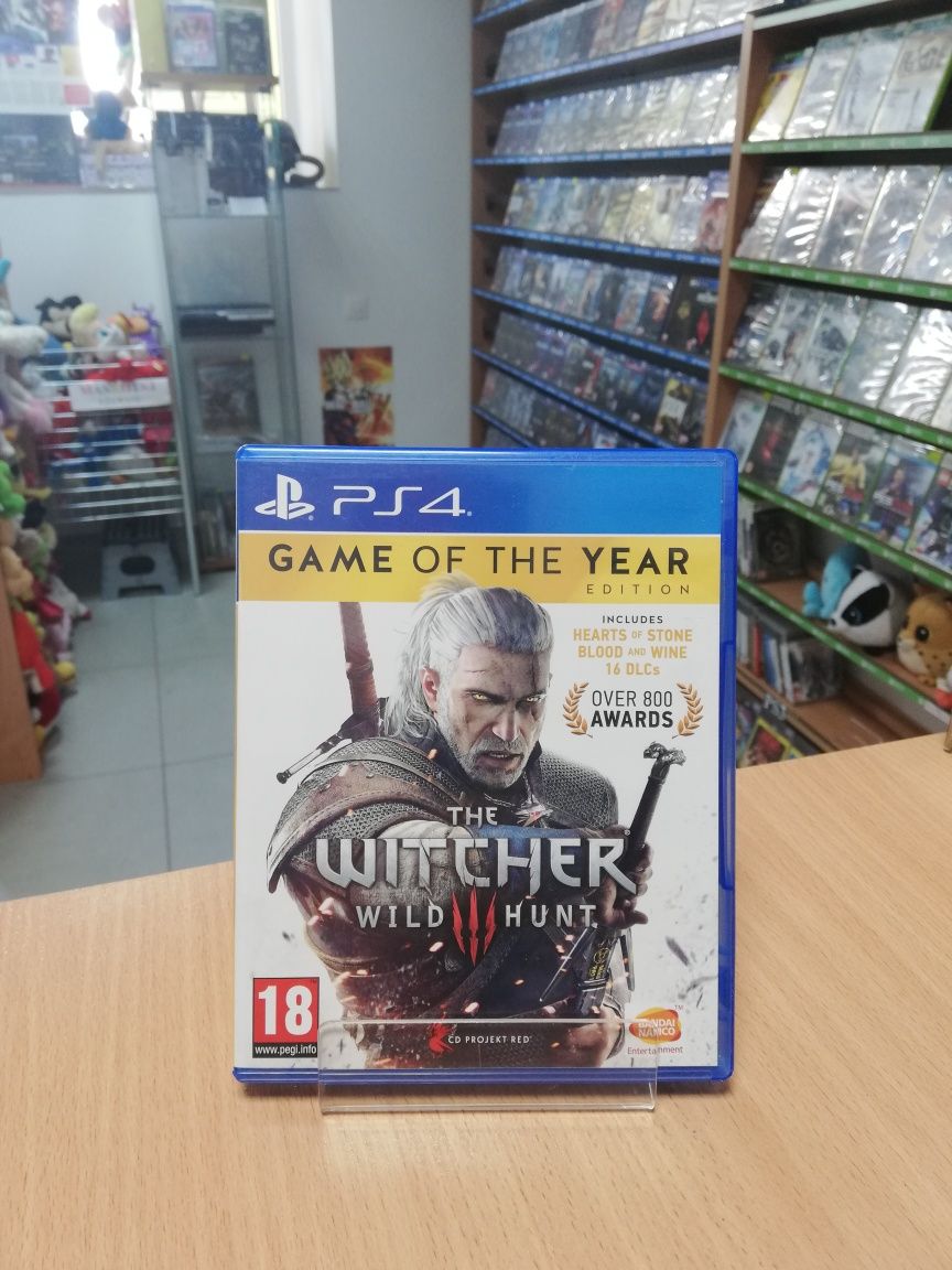 PS4 PS5 Wiedźmin 3 Dziki Gon GOTY PL dubbing Playstation 4