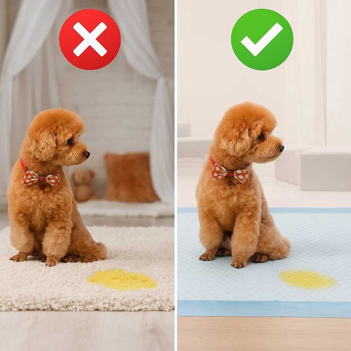 maty dla psa kota nauka sikania podkłady chłonne 40x60cm 50 SZT