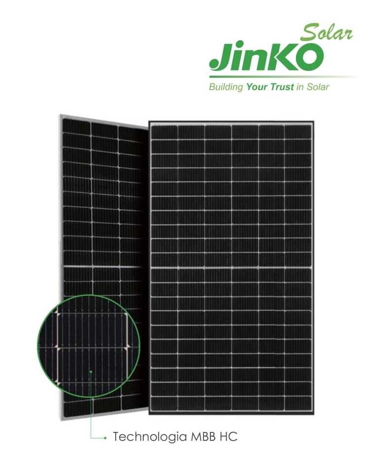 panele fotowoltaiczne Jinko JKM400M-6RL3-V 400W czarna ramka