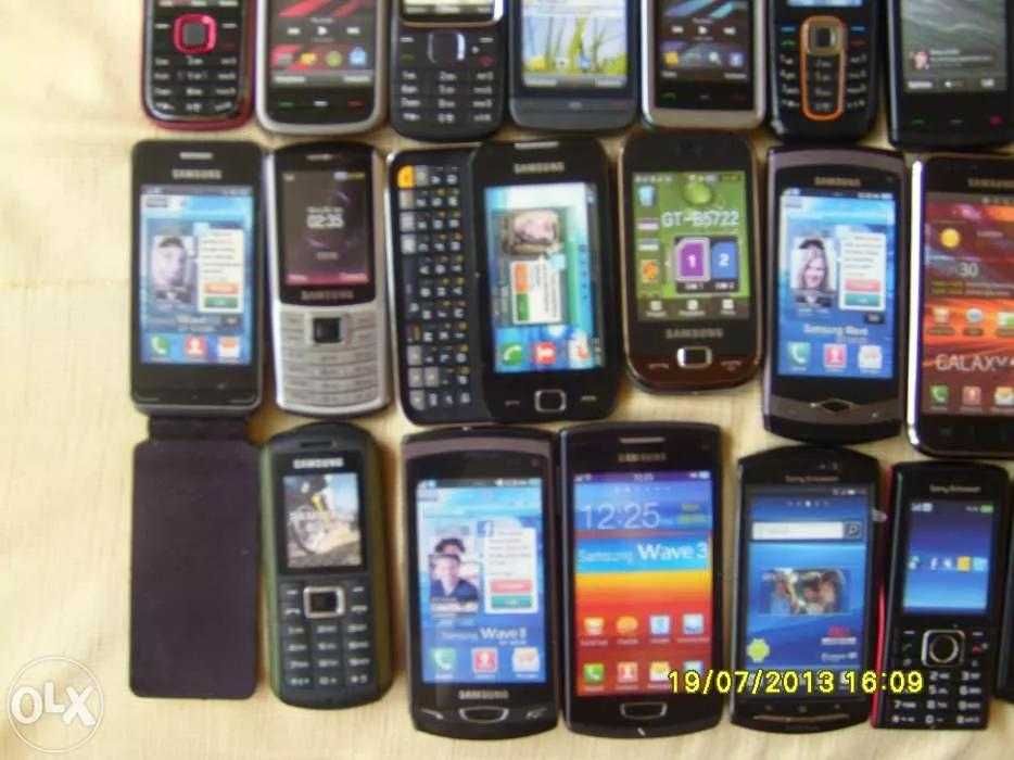 Atrapy telefonów / kolekcja zestaw