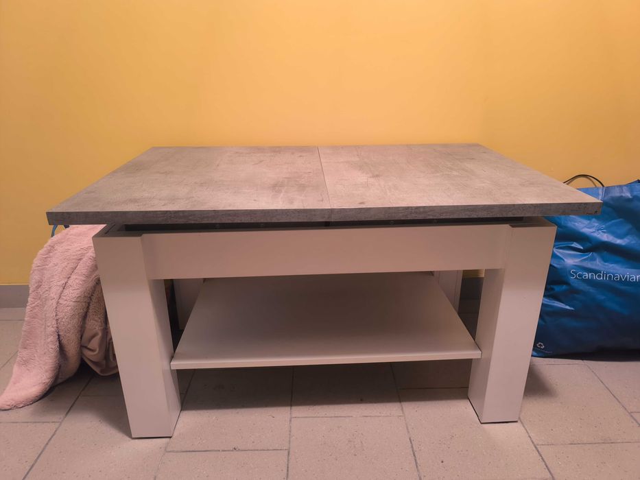 Stół szary rozkładany