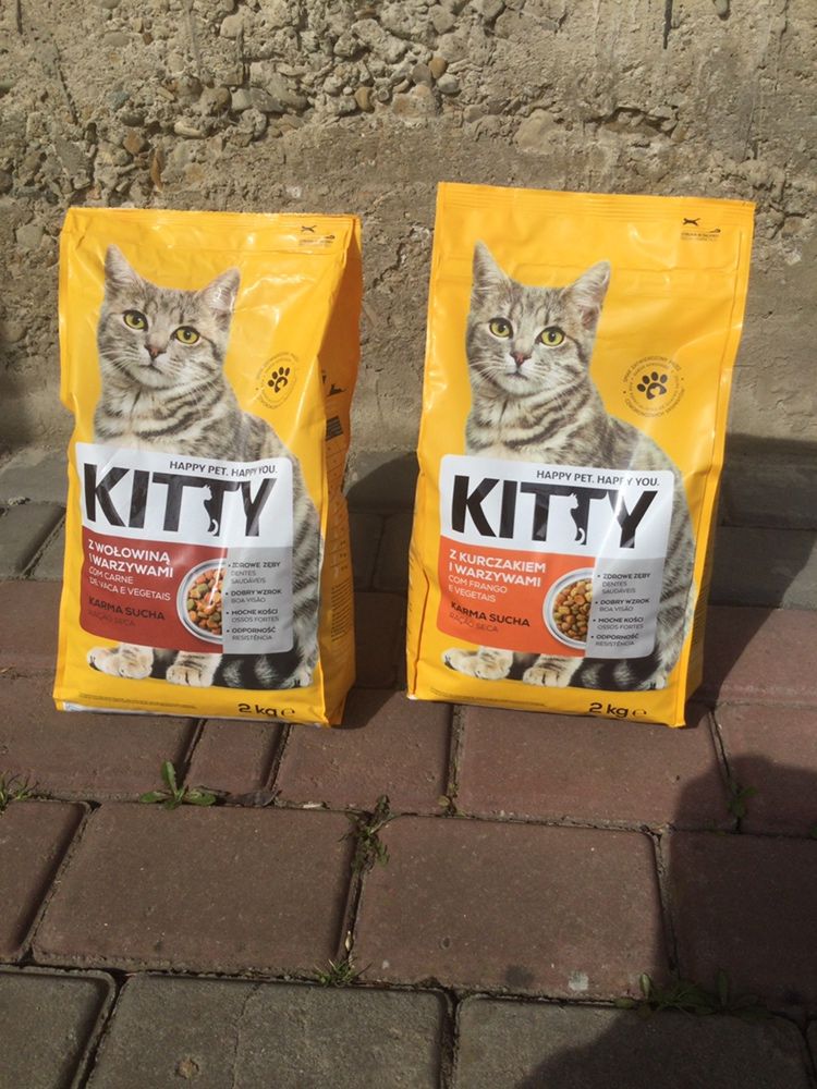 Kitty корм для котів хоббі відпочинок