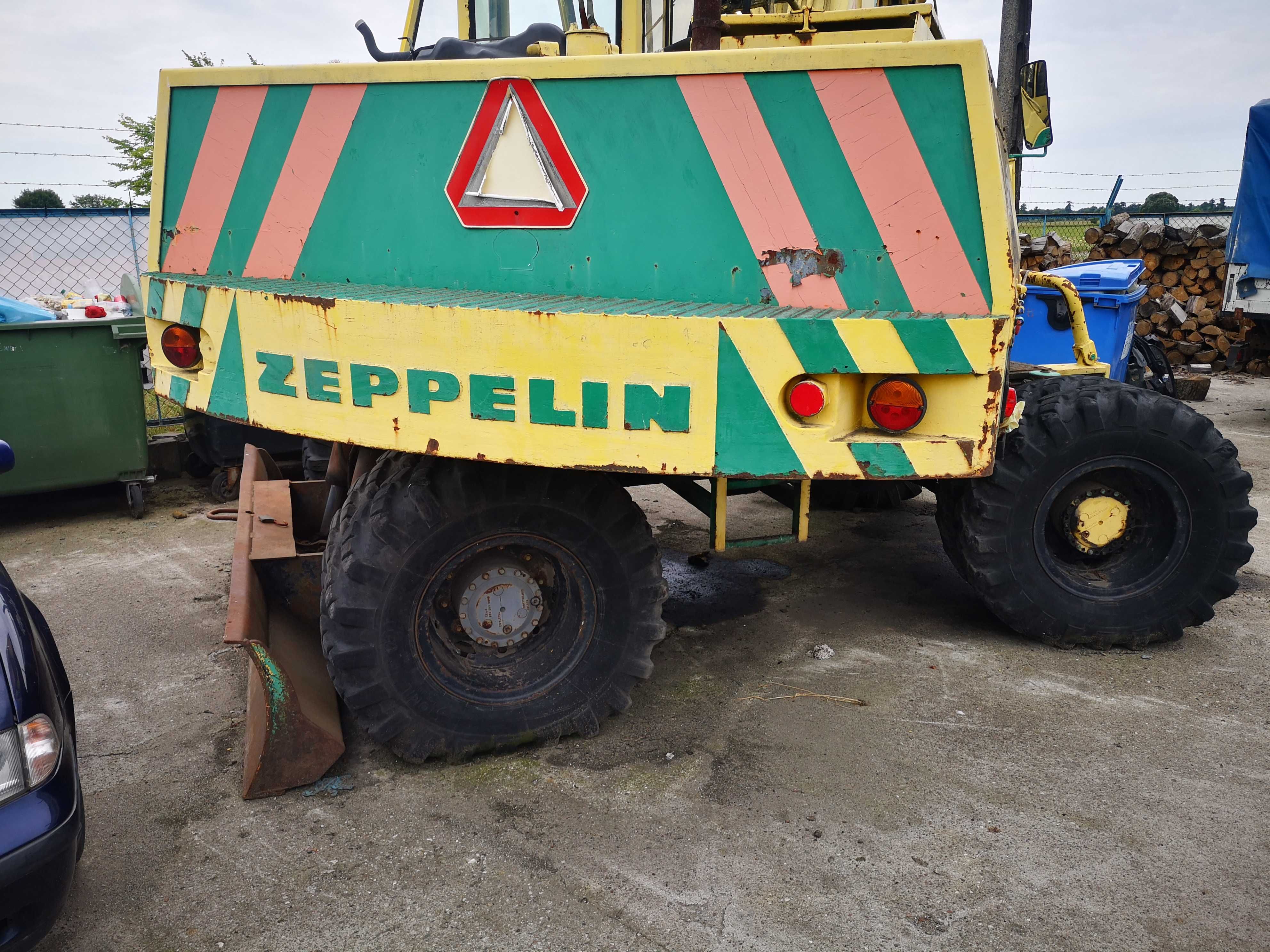 Koparka Zeppelin 216 z chwytakiem do złomu 1985r