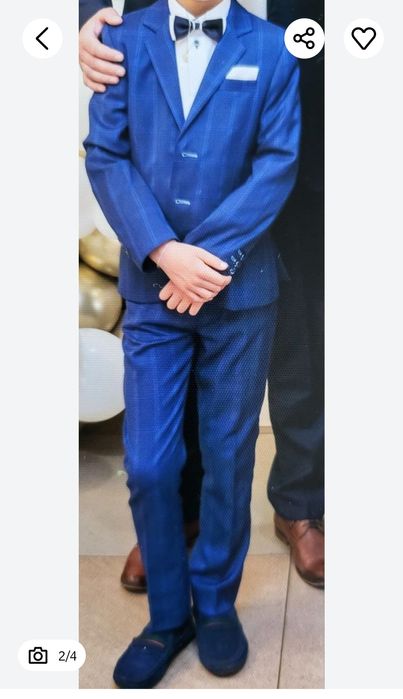 Garnitur  komunijny  rozmiar 134, S