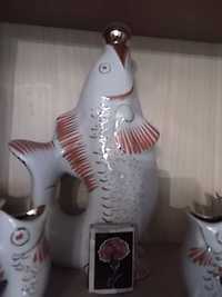 Набор для ликера коньяка Рыбки, из СССР, оригинальный подарок