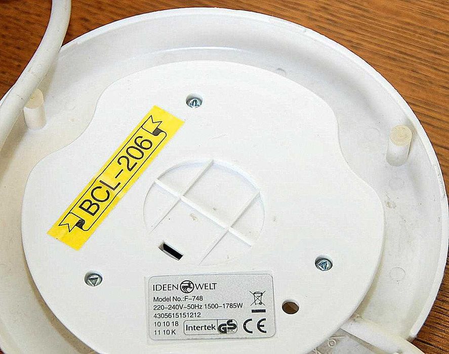 Automatyczne wyłączanie 1785W elektrycznych ceramiczny czajnik jaknowy