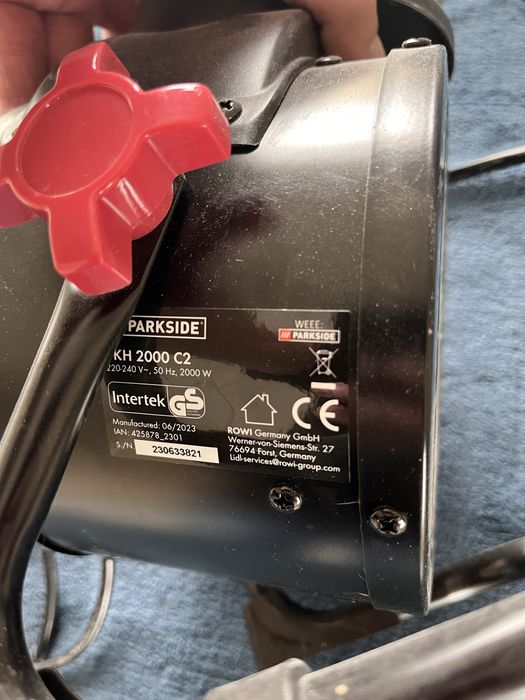 Nagrzewnica farelka Parkside 2000W