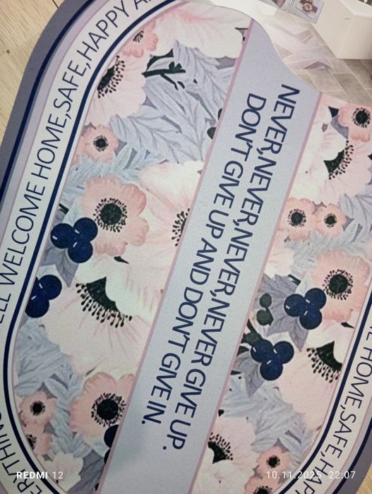 Szybkoschnący dywanik/mata łazienkowa