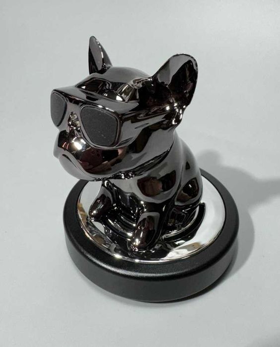 Ароматизатор в машину / офис - Бульдог металл основа качающаяся голова