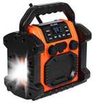 Radio Przenośne Budowlane Analogowe AM/FM 20W BLUETOOTH 5.1 POWERBANK