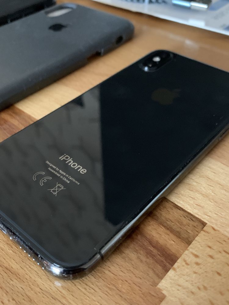 Apple Iphone X 256GB +etui +nowy kabel space gray nowa  bateria