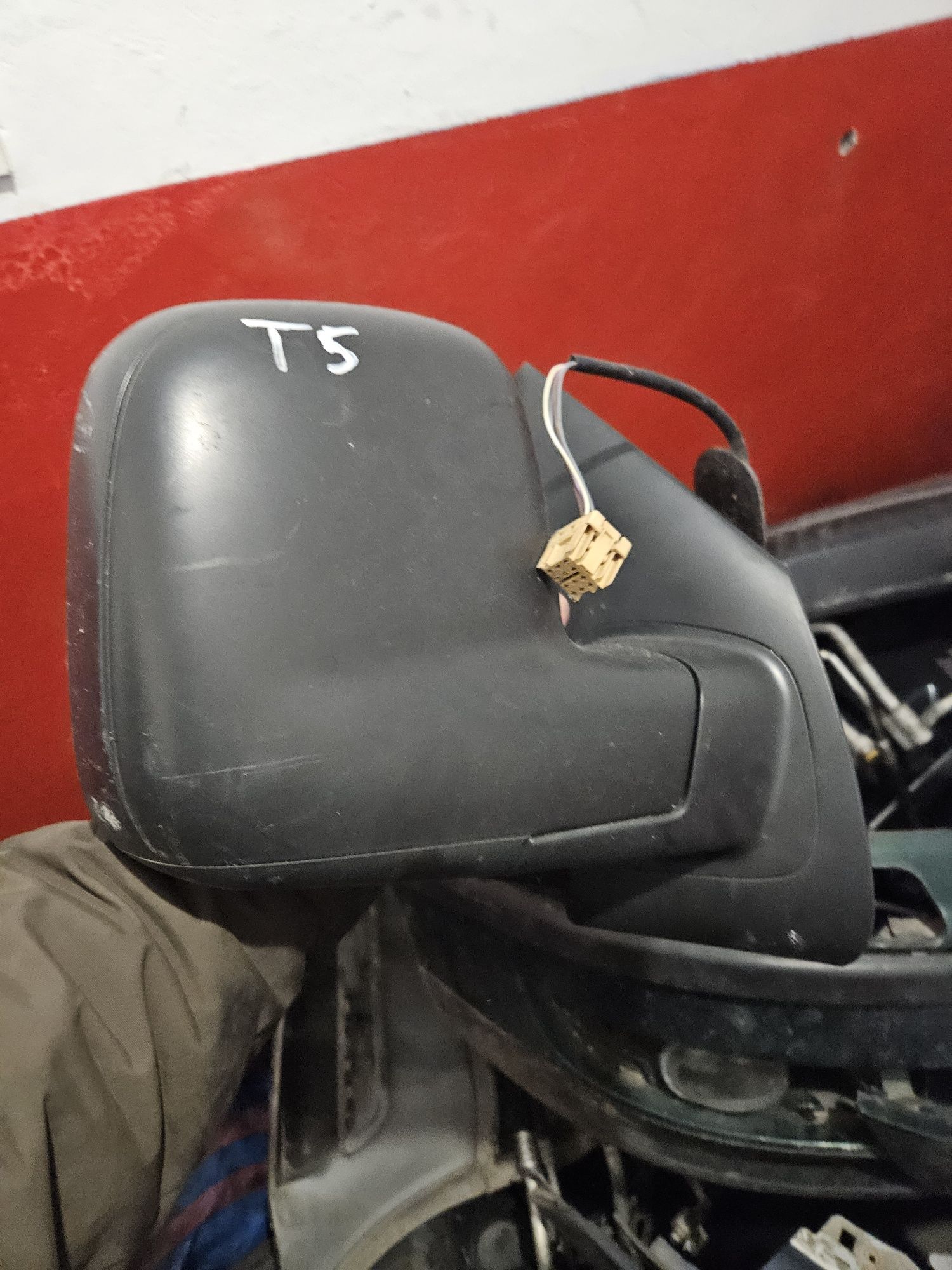 Vw t5 lusterko elektryczne  prawe 5 pin