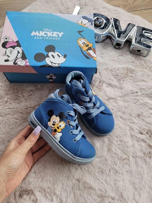 Buty za kostek trampki chłopwirce Mickey 24