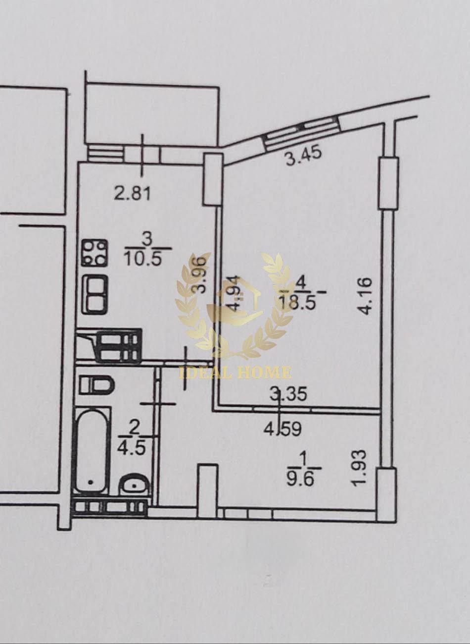 Продам 1-кімнатну квартиру по вулиці Берестейський проспект біля метро