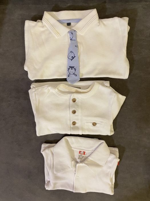 komplecik chrzcielny dla chłopca