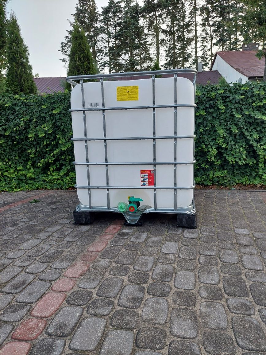 Zbiornik 1000l pojemnik paleto pojemnik mauzer 1000 spożywczy
