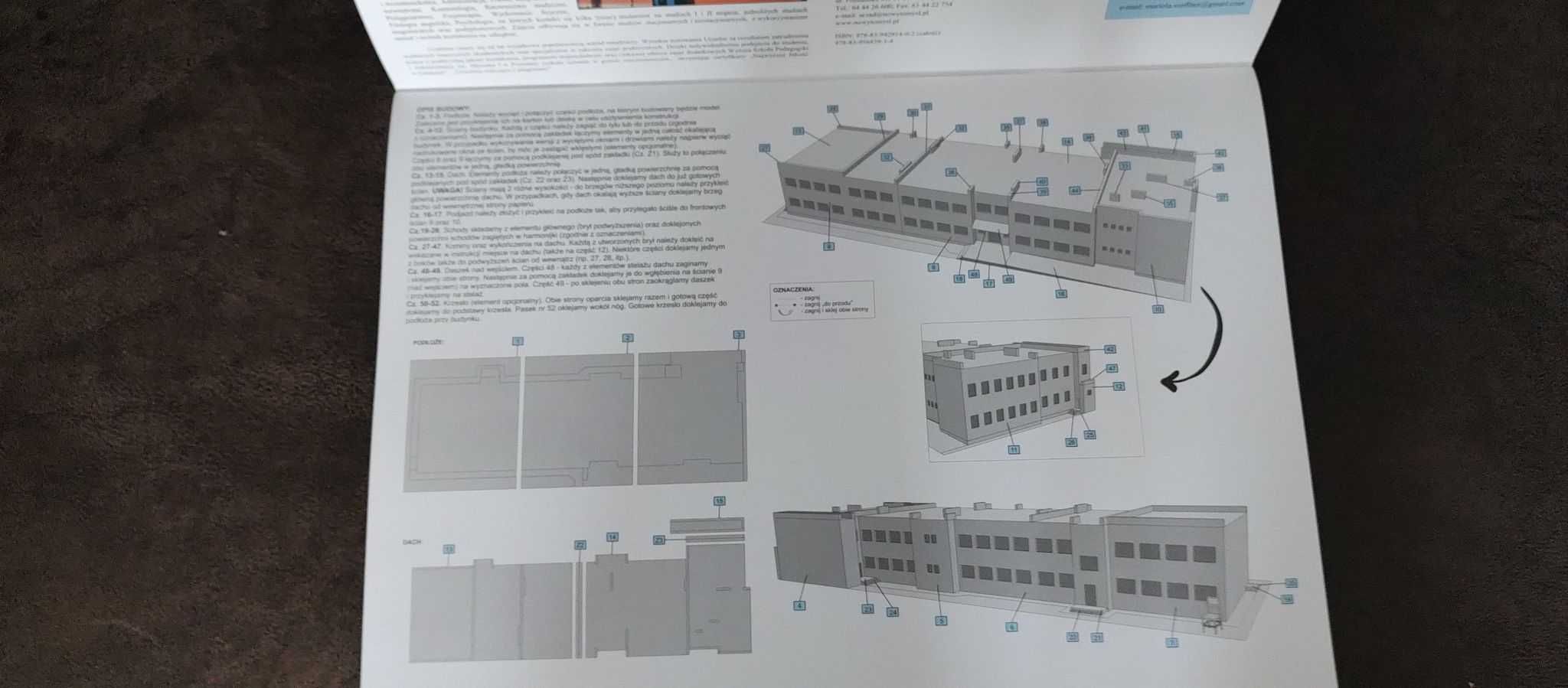 Modelarstwo kartonowe WSPiA Nowy Tomyśl
