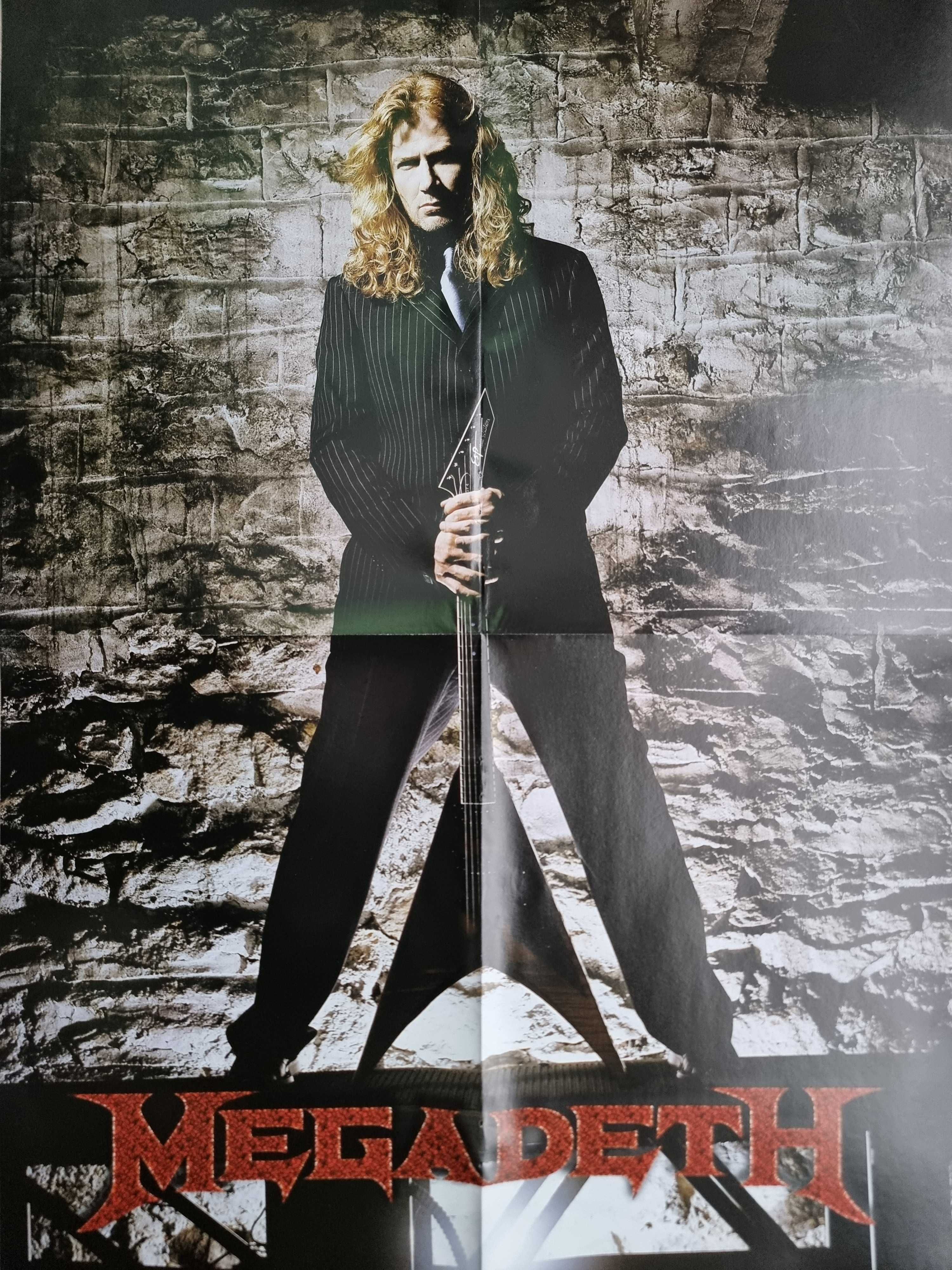UNIKAT! Metal Hammer 12/2004 - Slayer, Plakaty: Megadeth i Lacuna Coil