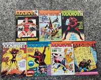 Banda desenhada Super Aventuras Marvel Abril anos 80