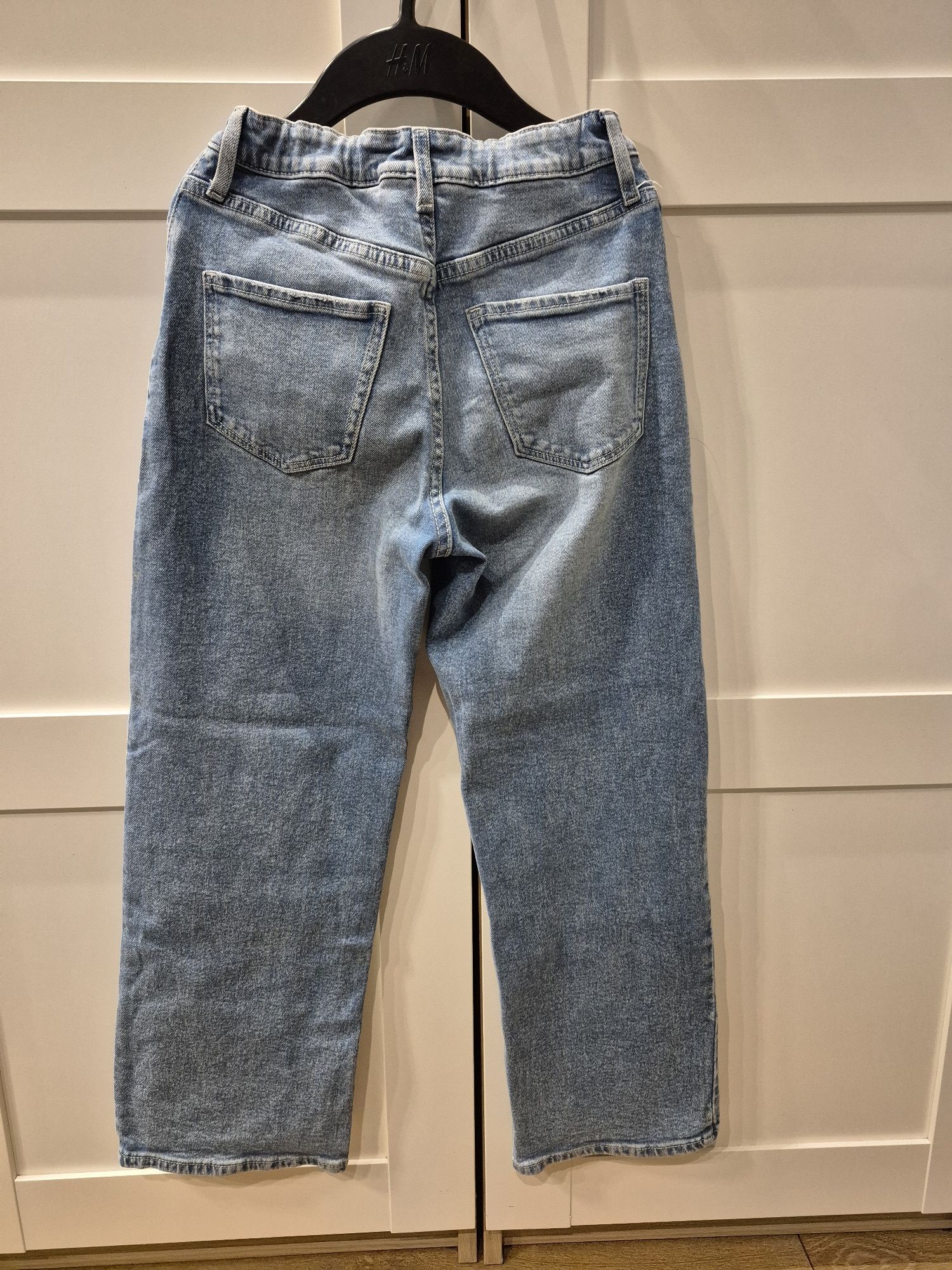 Spodnie dżinsowe dziewczęce r 140 H&M